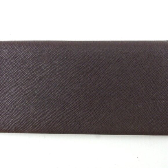 Burberry Long Wallet Logo Leather Authentic USED - Picture 2 of 10